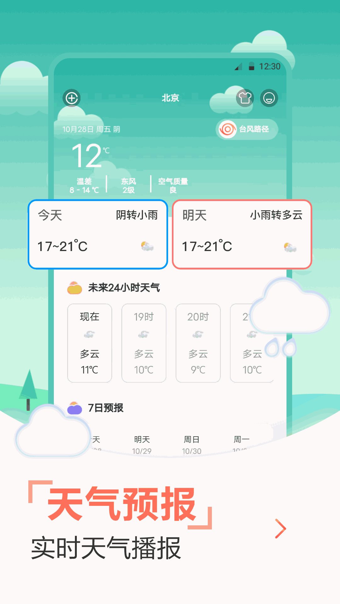 天气